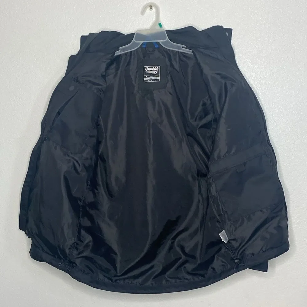HENDRICK Collection Men’s Fully Lined Black Hooded Jacket Size M